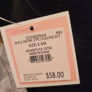 Juicy Couture 3/6 month outfit new.